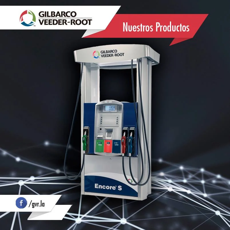 DISPENSADOR GILBARCO ENCORE 500S NA2 DE 3 PRODUCTOS 6 SALIDAS