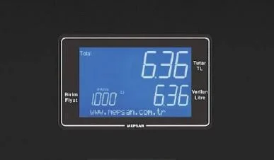 PANTALLA DISPLAY WHITE P/ DISPENSADOR GLP - MARCA MEPSAN