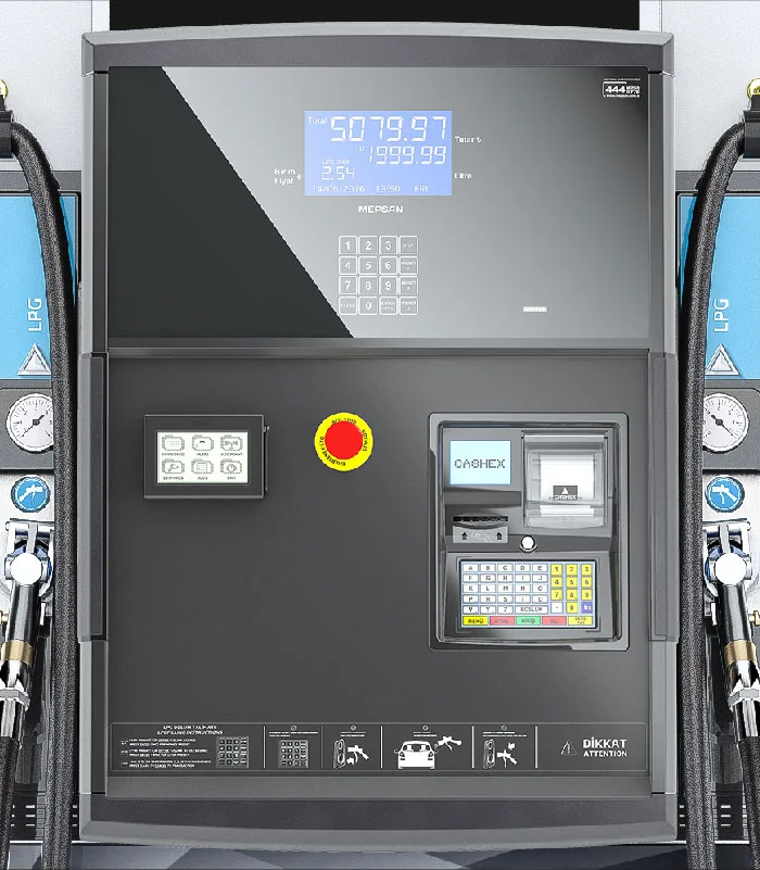 CENTRAL DE PODER (NARANJA) PARA DISPENSADOR DE GLP - MARCA MEPSAN