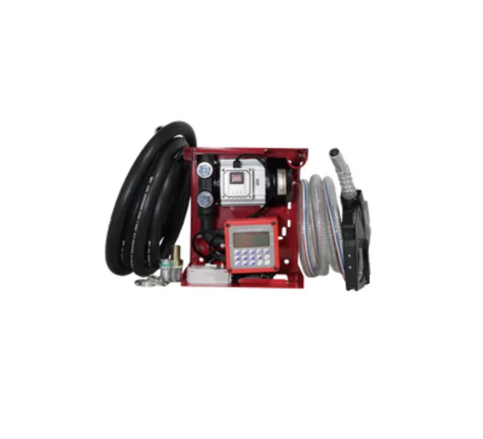 BOMBA DE TRANSFERENCIA ELECTRICA DE COMBUSTIBLE AC220V CON MEDIDOR DE FLUJO DIGITAL E IMPRESORA P/DIESEL - MARCA WELLDONE