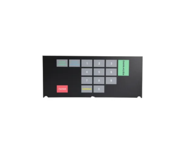 STICKER PARA TECLADO PRESET MEMBRANA TIPO TOKHEIM