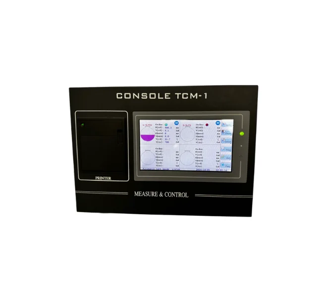 CONSOLA DE MEDICIÓN CON IMPRESORA PARA LÍQUIDOS Y GLP